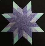 delaware state quilt block from carol doak's star pattern