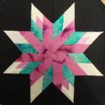 hawaii state quilt block from Carol Doak's star pattern