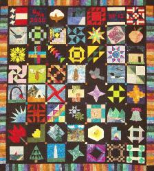 nifty fifty 50 state quilt