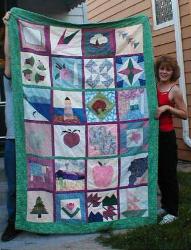 nifty fifty 50 state quilt