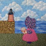 maine sunbonnnet sue quilt block