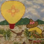 new mexico sunbonnet sue quilt block