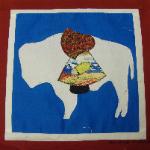 wyoming sunbonnet sue quilt block